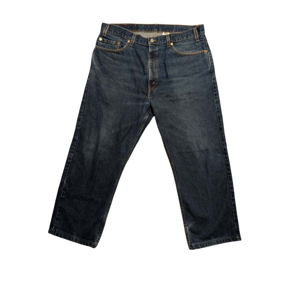 Levi's Men's Vintage 505 Regular Fit Straight Leg Made in USA Blue Jeans 38x30